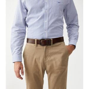 R.M. Williams Drover Belt in Chocolate
